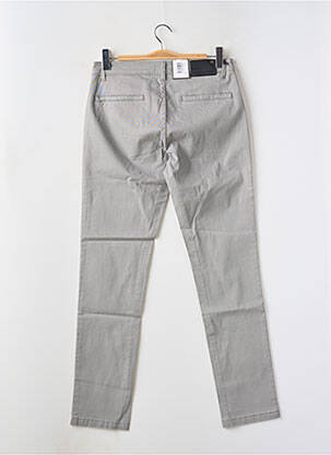 Pantalon chino țesătură poplin mărime normală gri SHINE ORIGINAL femeie