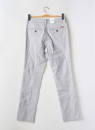 Pantalon chino țesătură poplin mărime normală gri JACK & JONES bărbat