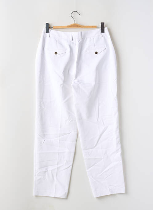 Pantalon drept alb DEUX. BY ELINE DE MUNCK femeie