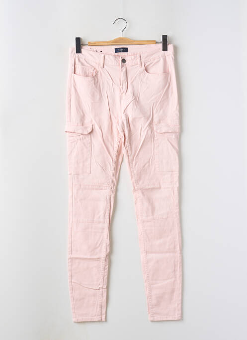 Pantalon cargo roz PIECES femeie