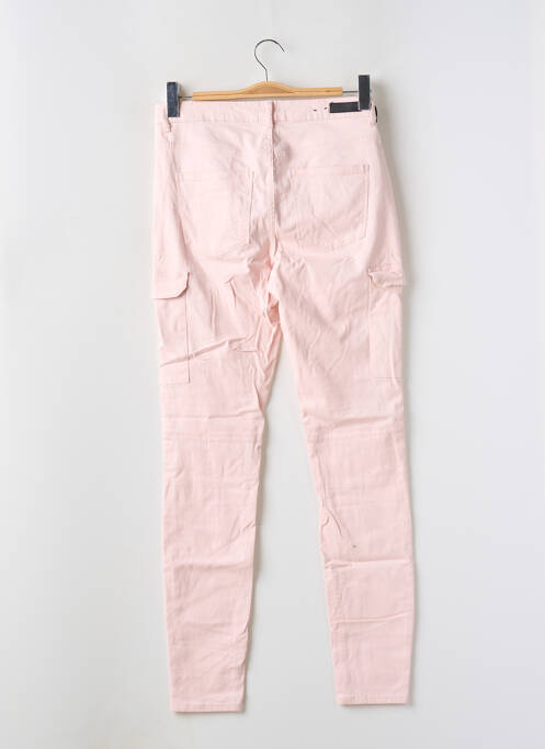 Pantalon cargo roz PIECES femeie