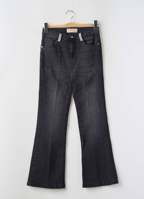 Blugi cu croială evazată negru KOCCA femeie