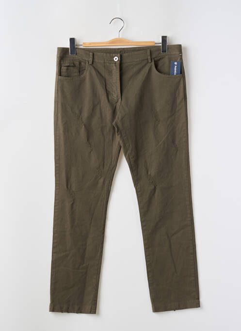 Pantalon slim verde IMPREVU femeie