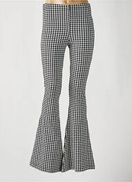 Pantalon evazat elasticitate talie înaltă negru CATWALK JUNKIE. femme