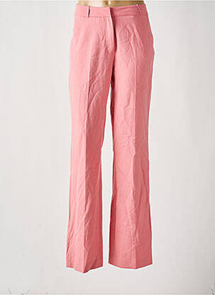 Pantalon larg talie cu cleme talie înaltă roz DEUX. BY ELINE DE MUNCK femeie