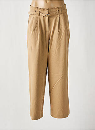 Pantalon larg bej ONLY femeie
