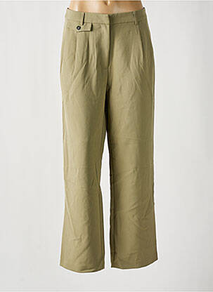 Pantalon larg verde ONLY femeie