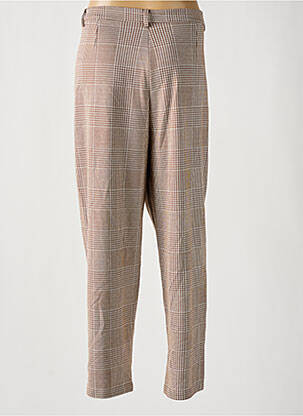 Pantalon drept elasticitate talie înaltă bej TOM TAILOR femeie