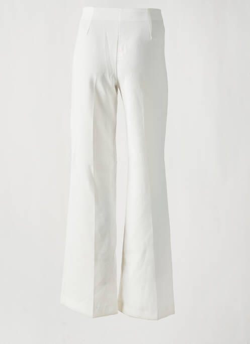 Pantalon larg alb MNG femeie