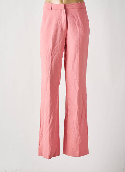 Pantalon larg roz DEUX. BY ELINE DE MUNCK femeie