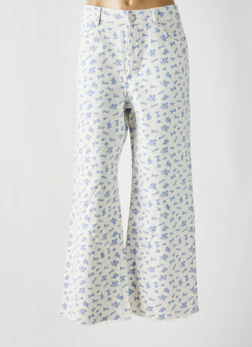 Blugi cu croială largă alb MNG femeie