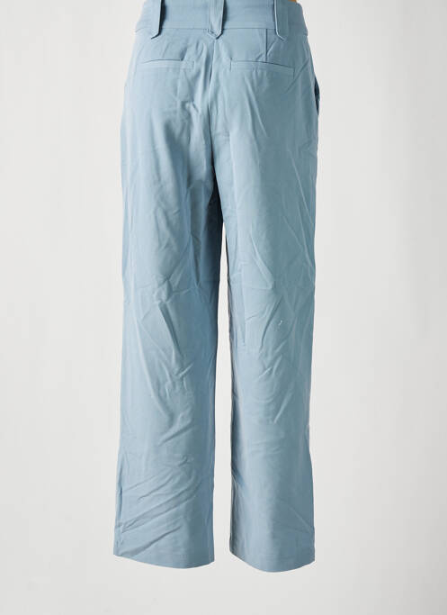 Pantalon larg albastru VILA femeie