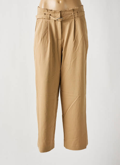 Pantalon larg bej ONLY femeie