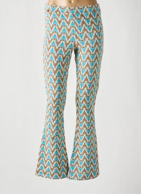 Pantalon evazat albastru AMELIE & AMELIE femeie