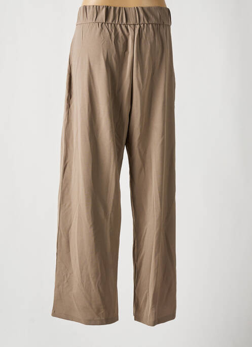 Pantalon larg bej JDY femeie