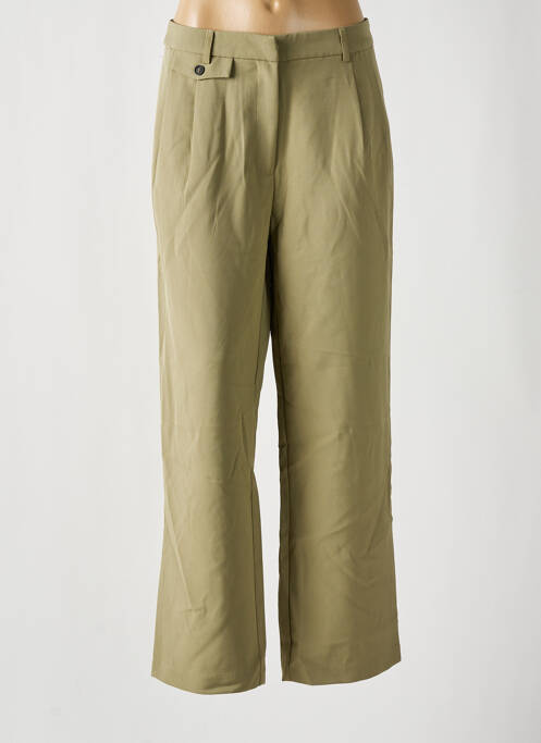 Pantalon larg verde ONLY femeie