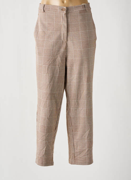 Pantalon drept bej TOM TAILOR femeie