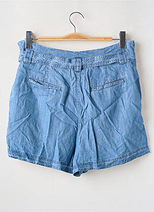 Șort țesătură denim talie înaltă albastru SUPERDRY femeie