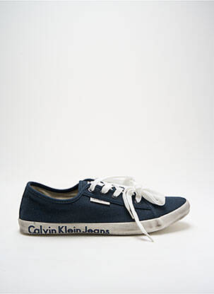 Adidași vârf rotund vârf rotund albastru CALVIN KLEIN bărbat