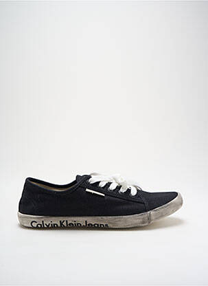 Adidași vârf rotund vârf rotund negru CALVIN KLEIN bărbat