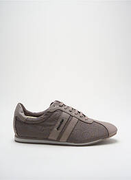 Adidași țesătură satinată toc plat până la 3 cm bej CALVIN KLEIN femme