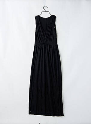 Rochie lungă croială evazată fără mâneci negru OASIS femeie