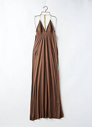 Rochie lungă maro HEIDI KLEIN femeie