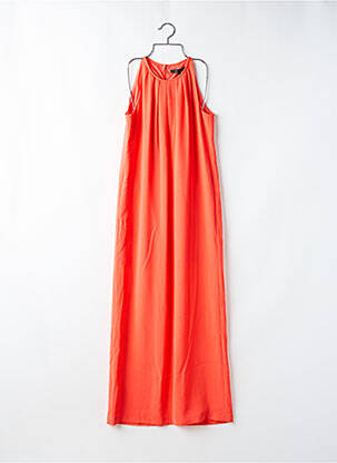 Rochie lungă fără mâneci fără mâneci portocaliu BCBGMAXAZRIA femeie