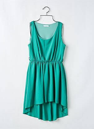 Rochie midi verde MADE IN ITALY femeie