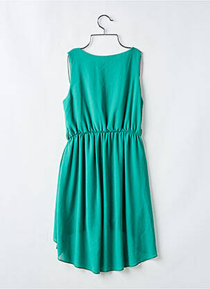 Rochie midi fără mâneci fără mâneci verde MADE IN ITALY femeie