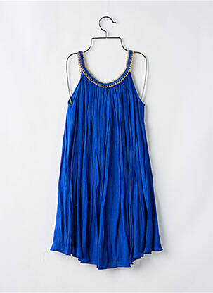 Rochie scurtă albastru SUNCOO femeie