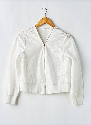 Geacă alb MOLLY BRACKEN femeie