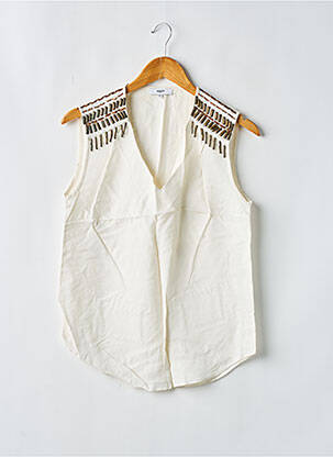 Top bej SUNCOO femeie