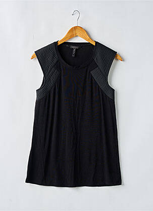 Top elasticitate fără mâneci negru BCBGMAXAZRIA femeie
