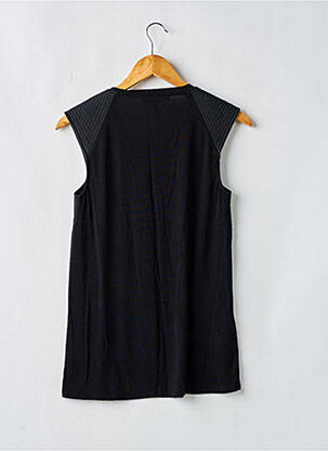 Top elasticitate fără mâneci negru BCBGMAXAZRIA femeie