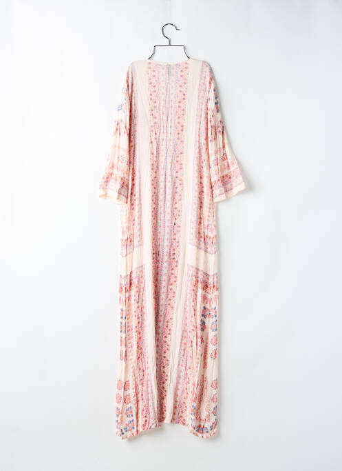 Rochie lungă roz BCBGMAXAZRIA femeie