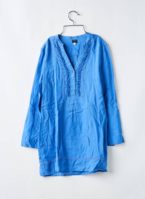 Rochie scurtă albastru 1 2 3 femeie