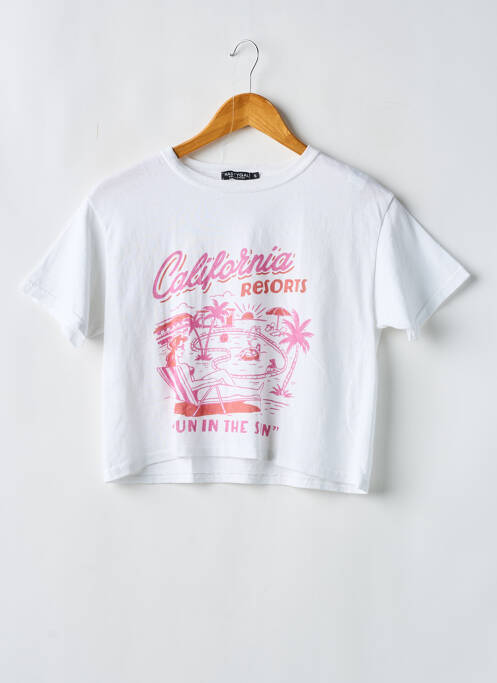 Tricou alb NASTY GAL femeie