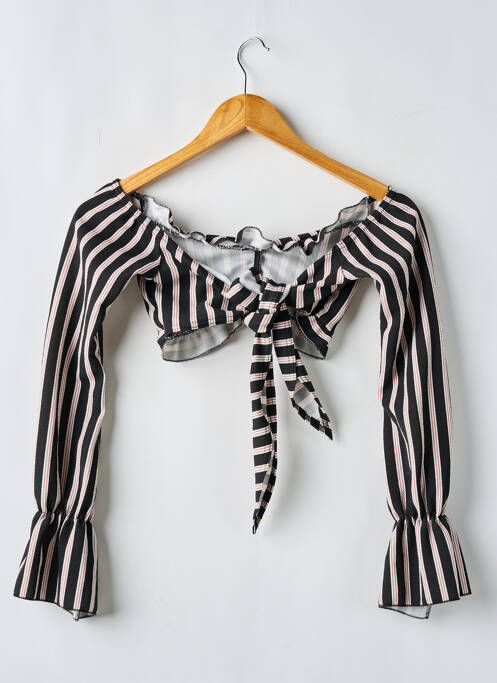 Top negru BOOHOO femeie