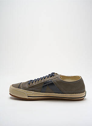Adidași material neted vârf rotund verde PF-FLYERS bărbat