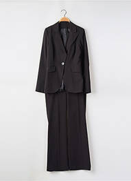 Set pantaloni închidere cu nasturi pe partea din față negru NAF NAF femme