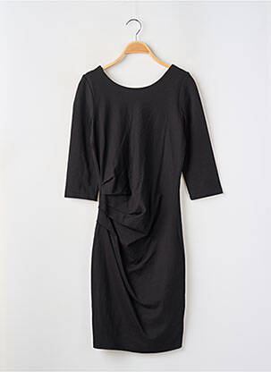 Rochie midi mâneci 3/4 mâneci 3/4 negru VILA femeie