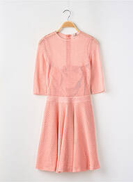 Rochie scurtă mâneci 3/4 mâneci 3/4 portocaliu PAUL & JOE femme