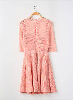 Rochie scurtă mâneci 3/4 mâneci 3/4 portocalie PAUL & JOE femeie