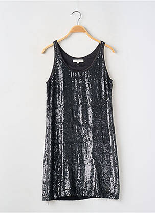 Rochie scurtă fără mâneci fără mâneci negru SANDRO femeie