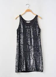 Rochie scurtă fără mâneci fără mâneci negru SANDRO femme