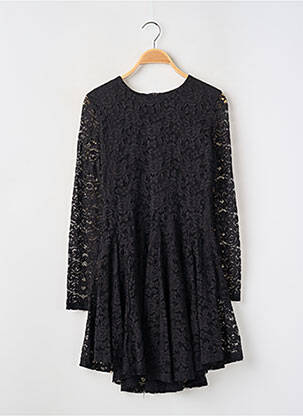 Rochie scurtă închidere cu fermoar la spate mâneci lungi negru CHICWISH femeie