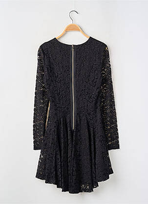 Rochie scurtă închidere cu fermoar la spate mâneci lungi negru CHICWISH femeie