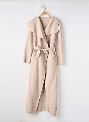 Palton lung bej SANS MARQUE femeie