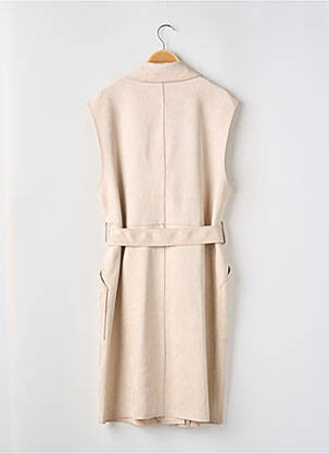 Jachete casual guler tip costum bej ZARA femeie